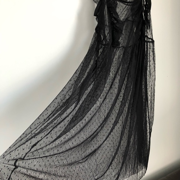 Sheer Dress With Slip - Picture 8 of 8